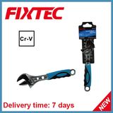 Fixtec Hand Tool 8'' CRV Material Adjustable Wrench