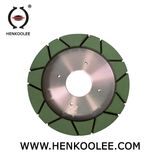 Working Layer with Flume Type Resin Bond Diamond Wet Squaring Wheel