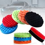 Foam Polishing Pad with Plastic Cover Wool / Sponge Polishing Wheels