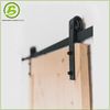 Frosted Barn Style Slide Glass Door Interior Hardware