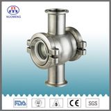 Sanitary Stainless Steel Cross Sight Glass