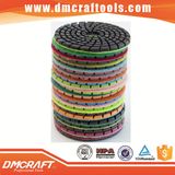 Hook & Loop Diamond Flexible Resin Dry Polishing Pads