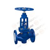 PFA Lined Globe Valve ANSI Chemical