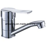 Economic Brass Body and Zinc Alloy Handle Kitchen Faucet