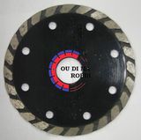 Broad Wide Tooth Turbo Diamond Blade. Turbo Saw Blade