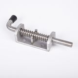 OEM Style Zinc Plated Heavy Duty Bolt on Spring Loaded Gate Latch