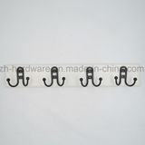 High-Grade Beautiful Clothes Hook Wooden & Metal Board Hook (ZH-7011B)