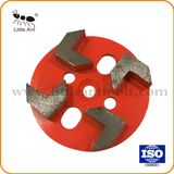 4'' Metal Diamond Grinding Disc with Arrow Segments for Concrete