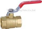 Forged Brass Control Plumbing Ball Valve for Water, Gas (YD-1026)