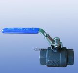 Carbon Steel Wcb Thread 2PC Ball Valve