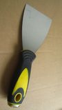 Industrial Putty Knife with Rubber Handle