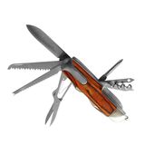 12 Functions Cutter 2Cr13 Stainless Steel Multi-Function Folding Pocket Knife