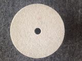 Pure White 35mm Thick Wool Marble Polishing Wheels