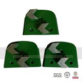 2 Arrow Segments Lavina Diamond Grinding Plate for Concrete Floor Grinder