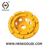 Double Row Diamond Cup Grinding Wheel