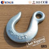 H324 Electro Galvanized Drop Forged Eye Slip Hook