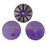 3 Inch 10 Seg 1 Pin Metal Bond Diamond Grinding Polishing Disc