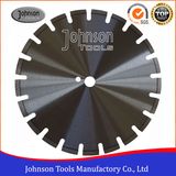 350mm Wide U Slots Laser Welded Diamond Saw Blades for Asphalt Cutting