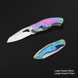 Folding Knife with Colorful Handle (#3957)