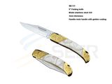 Golden Acrylic Handle Art Knives (SE-131)