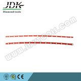 Plastic Injection Diamond Wire Saw for Marble Squaring