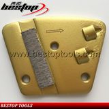 2X1/4 PCD Trapezoid Diamond Grinding Plate