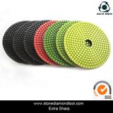 Diamond Tools Dry/Wet Flexible Polishing Pad for Marble, Granite, Stone