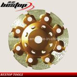 100mm 4 Inch T Segmented Cup Wheel for Concrete Polishing