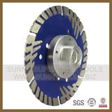 Turbo Diamond Blade Flange for Stone Concrete Cutting (SY-TDBF-1002)