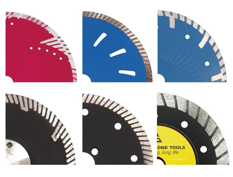 Hot Pressed/Sintered Narrow Turbo Diamond Saw Blade