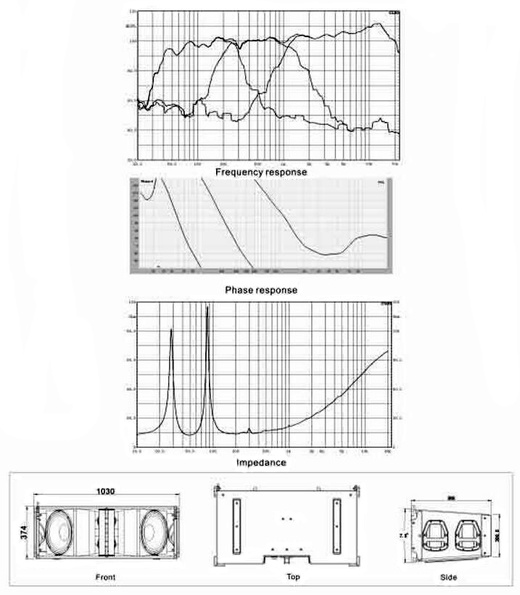 Zsound Vcl PRO HiFi Line Array Sound Speaker PA System