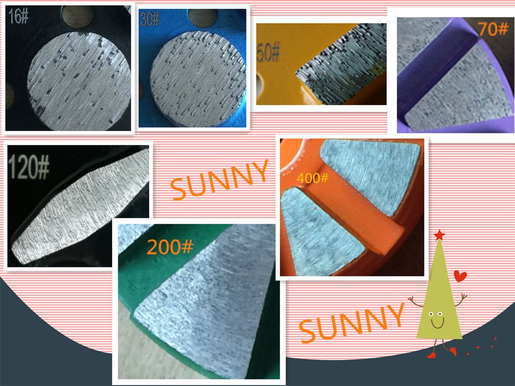 Metal Diamond Tools Grinding Disc HTC Concrete Grinding Pad for Floor Grinder