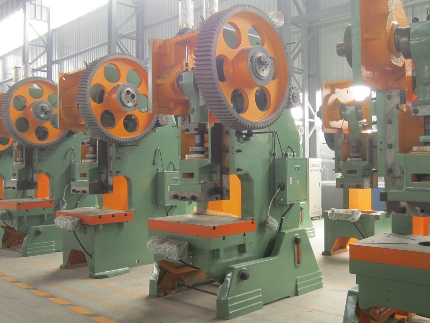 J23 Inclinable Eccentric Press with Capacity 6.3ton to 125ton