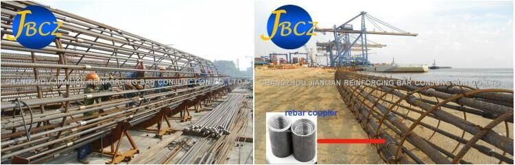 Fortec Type Rebar Cage Used Adding Length Parallel Threaded Coupler