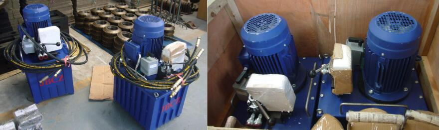 Reinforcing Bar Swaging Machine and Threadless Rebar Coupler