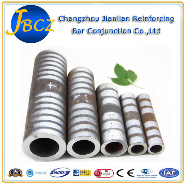 Reinforcing Bar Swaging Machine and Threadless Rebar Coupler