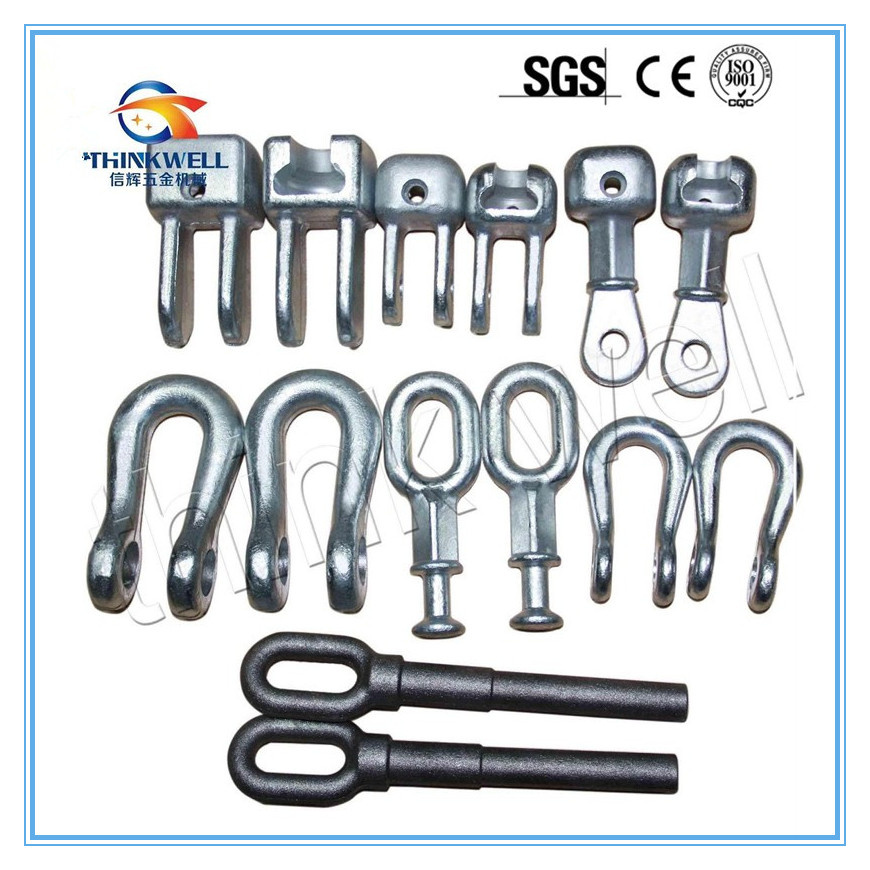 Forged Galvanized Socket Eye/Socket Clevis/Pole Line Hardware